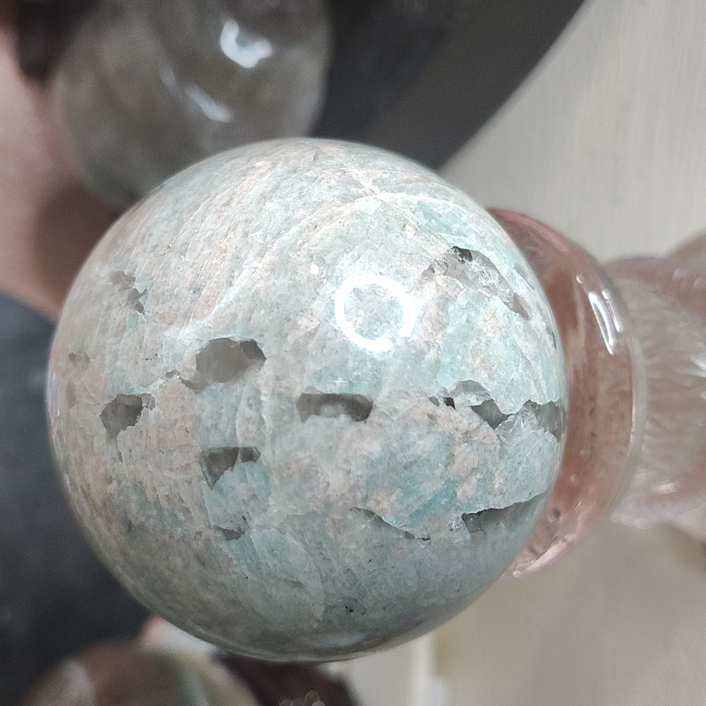 Phoenix Stone Sphere - Picture 4 of 5